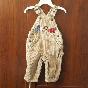 Disney Store Tarzan overalls- size 6 mo.